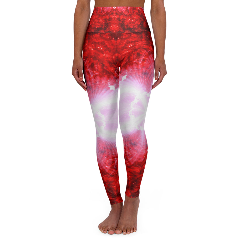Katerina’s Battle Symphony Red Instead 2022 Desires High Waisted Yoga Leggings