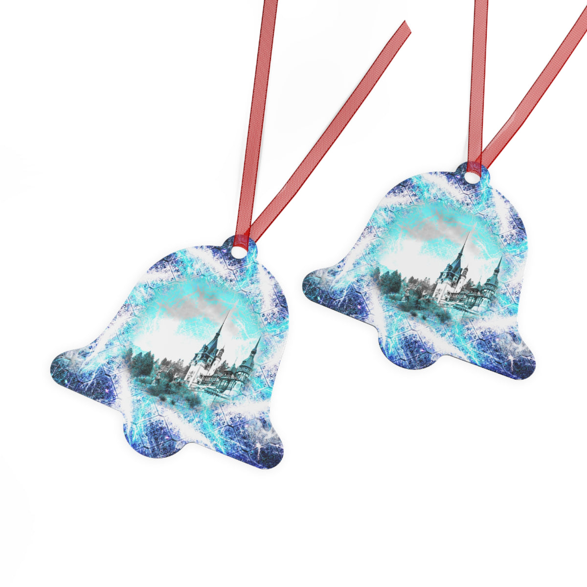 Katerina's Electric Dragon Fire Desires Dragoness Dreams Metal Ornaments