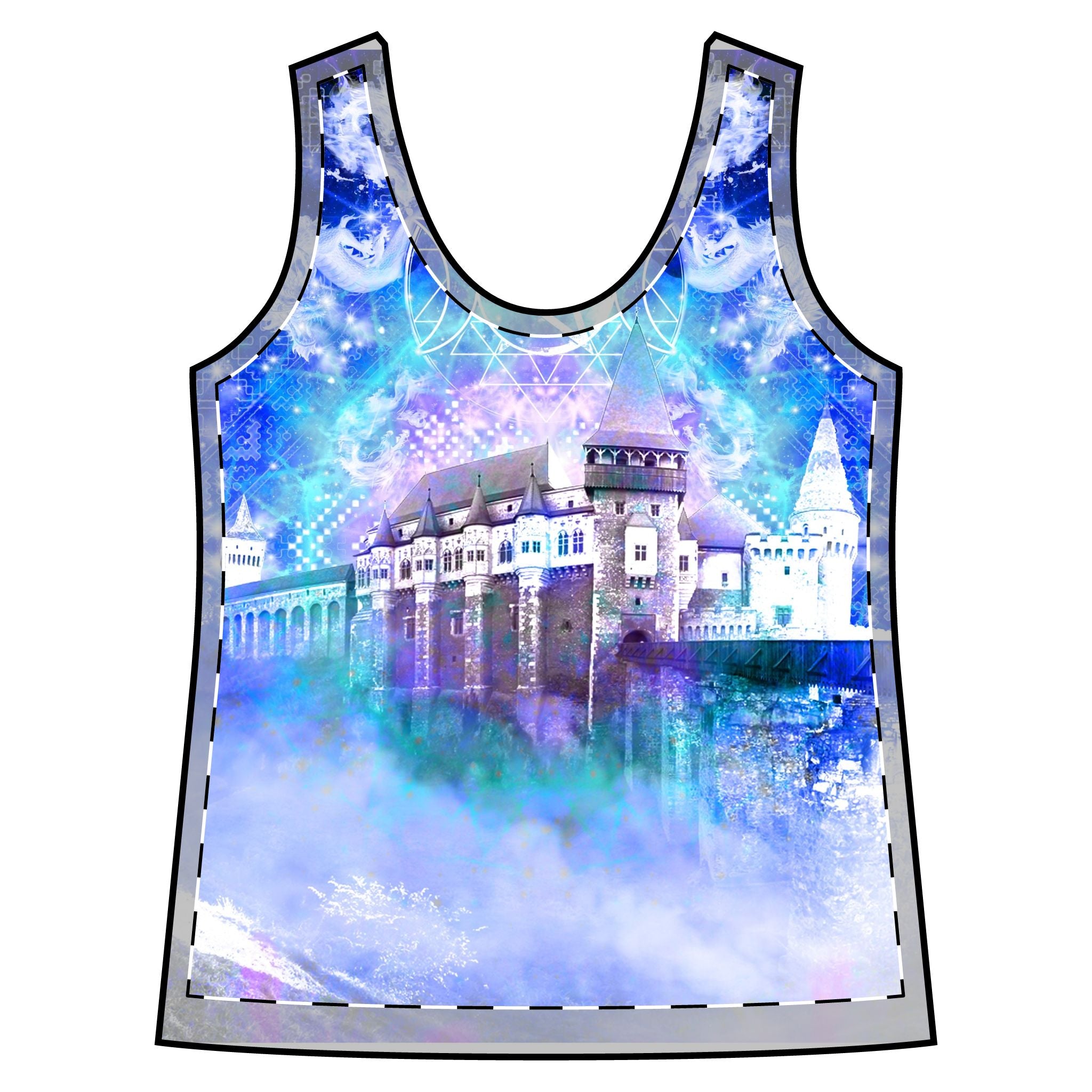 Amen Jin's Katerina's Eros & Psyche Dracularian Meditations W Racerback Tank