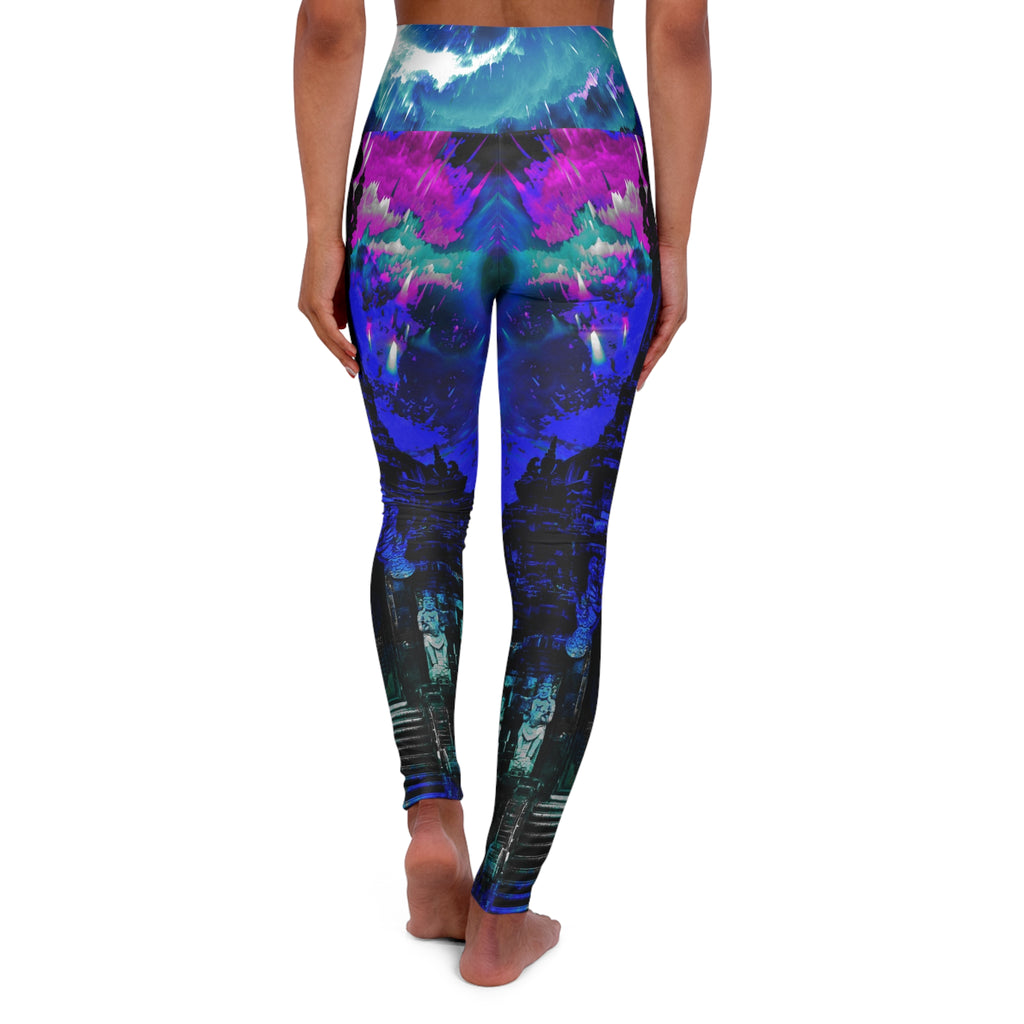 Creation's Balinese Desires High Waisted Yoga Leggings