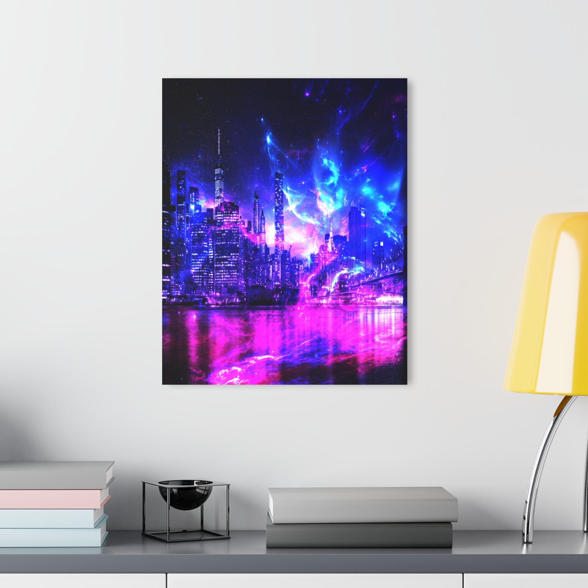 Amethyst New York Dreams Acrylic Prints (French Cleat Hanging)