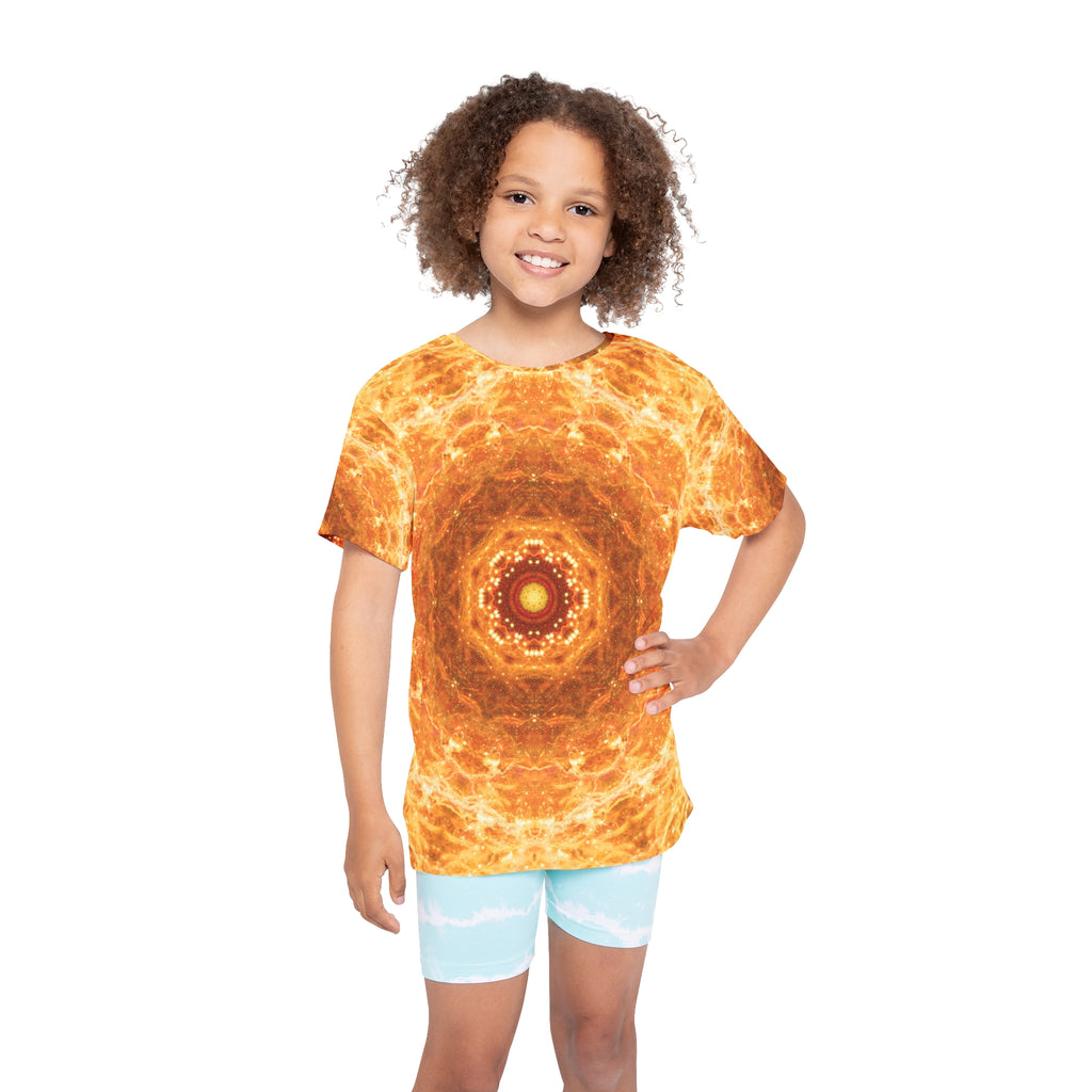 Katerina"s Golden Moment Desires Kids Sports Jersey