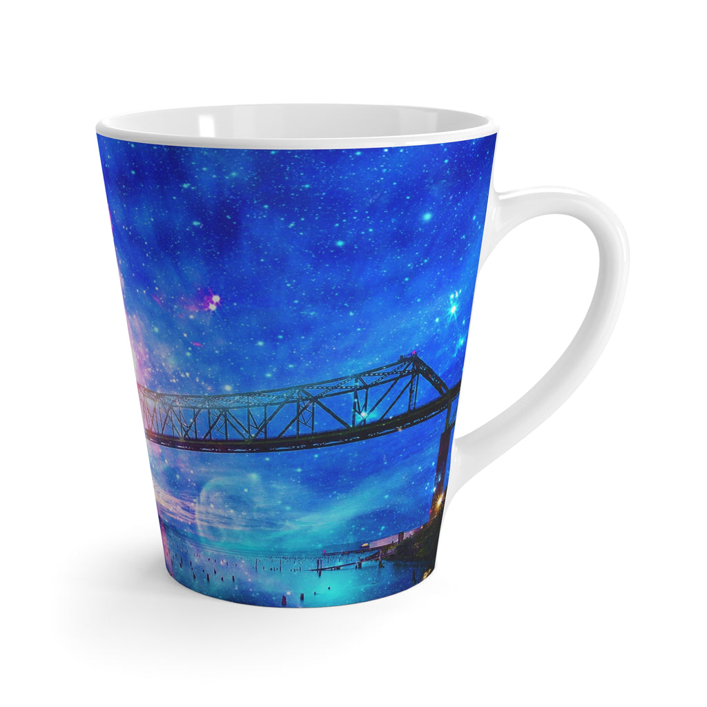 When I Look to the Sky Dreams Latte Mug