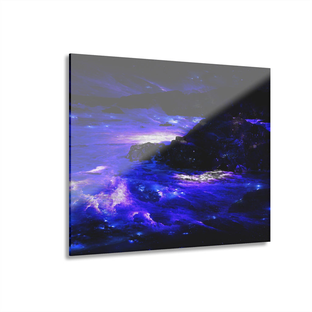 Amethyst Sapphire Indian Ocean Dreams Acrylic Prints (French Cleat)