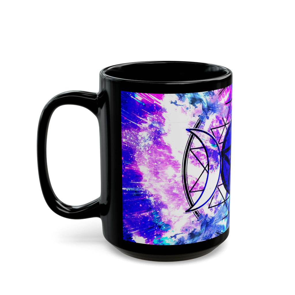 Creation's Magical Awakening Desires Meditations Black Mug