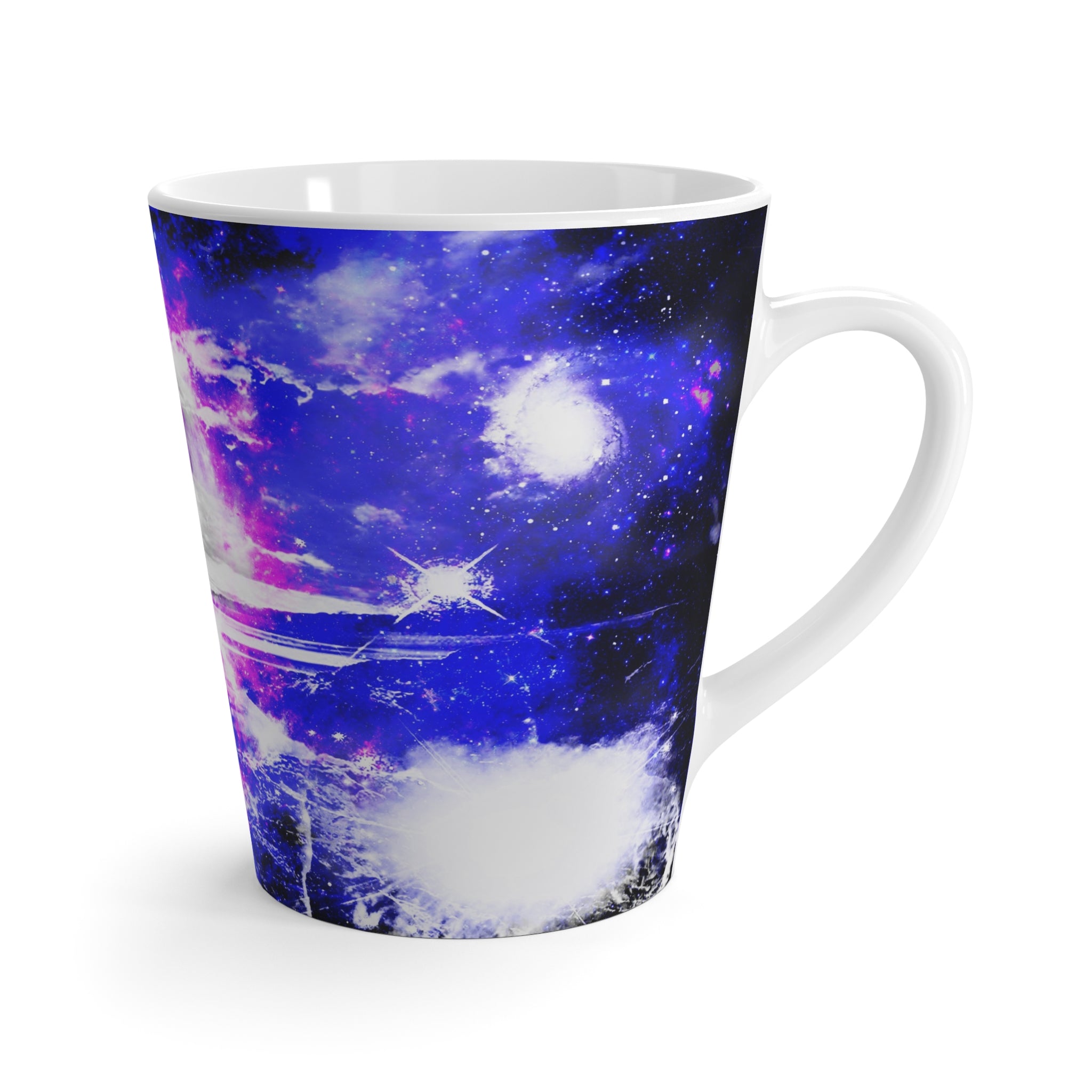 Amethyst Rose Dancing Sea Dreams Latte Mug