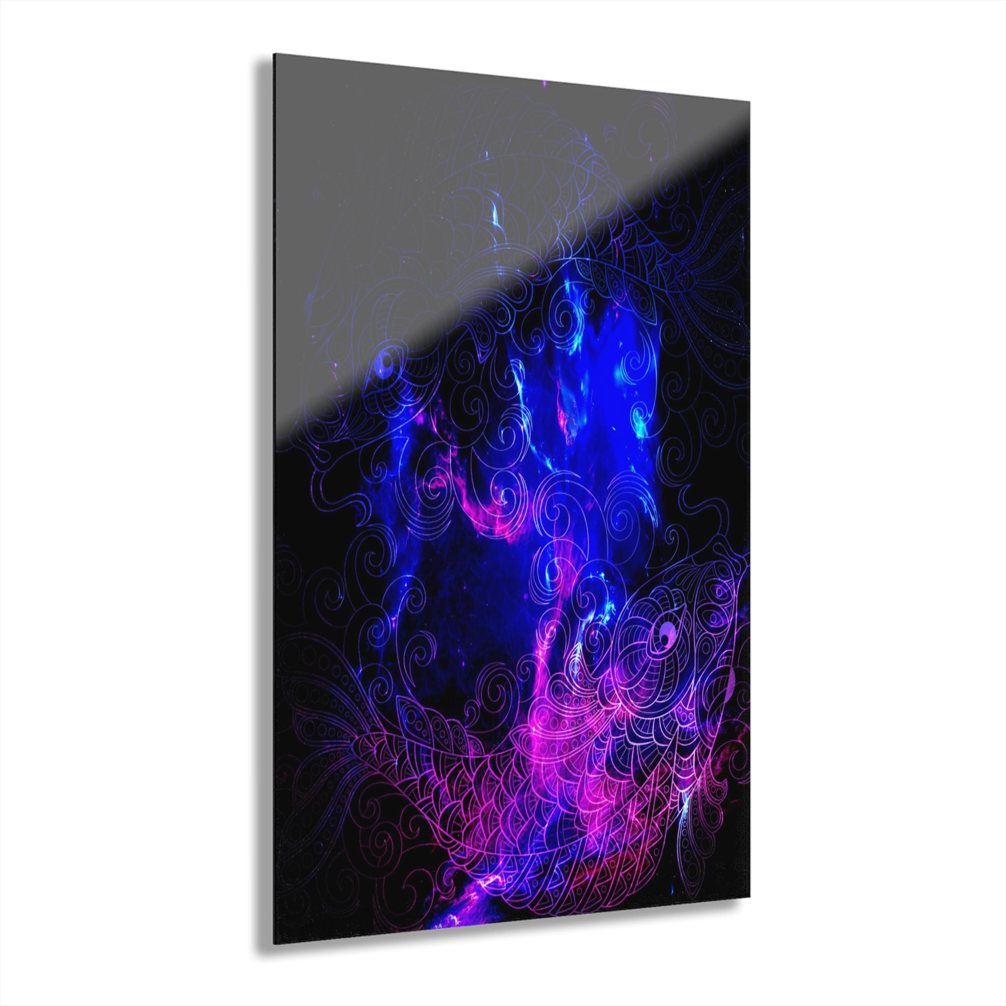 Amethyst Koi Dreams Acrylic Prints (French Cleat Hanging)