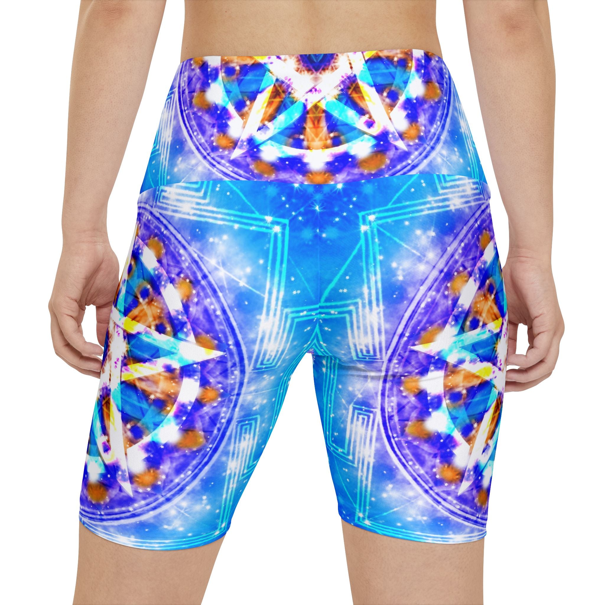 Katerina's Howl's Tomorrow Girl Beltane Meditations Women's Workout Shorts