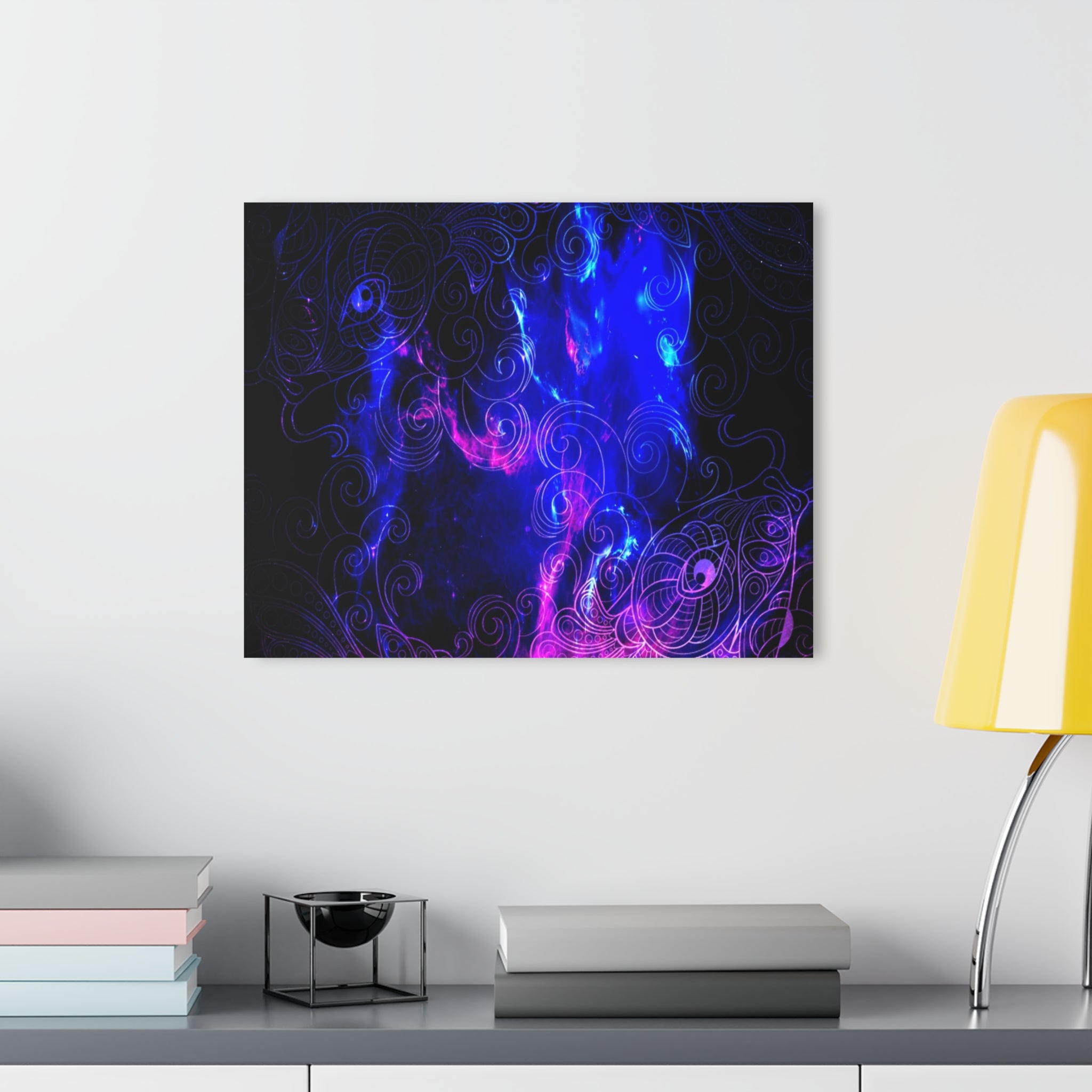 Amethyst Koi Dreams Acrylic Prints (French Cleat Hanging)