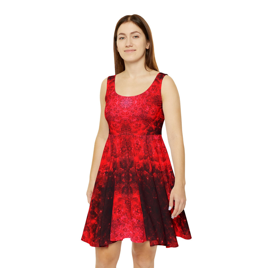 Katerina's as Alive as You Want Me Desires Skater Dress