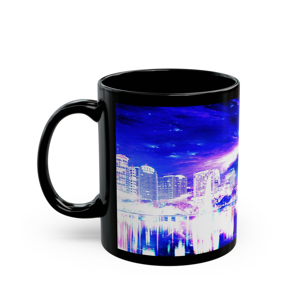Amethyst Sapphire Orlando Dreams Black Mug