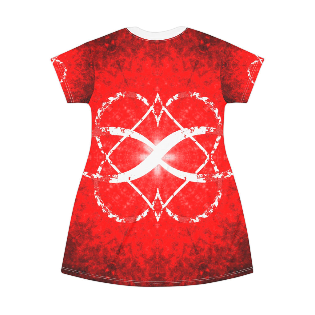 Katerina's Battle Symphony Red Instead Infinity Desires 2024 T-Shirt Dress