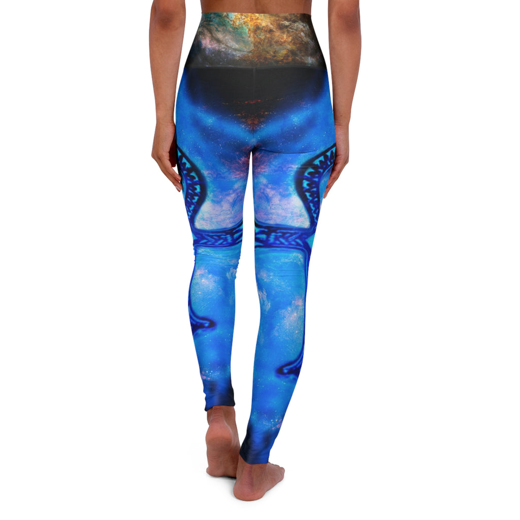 Breathe Again Ankh Dreams High Waisted Yoga Leggings