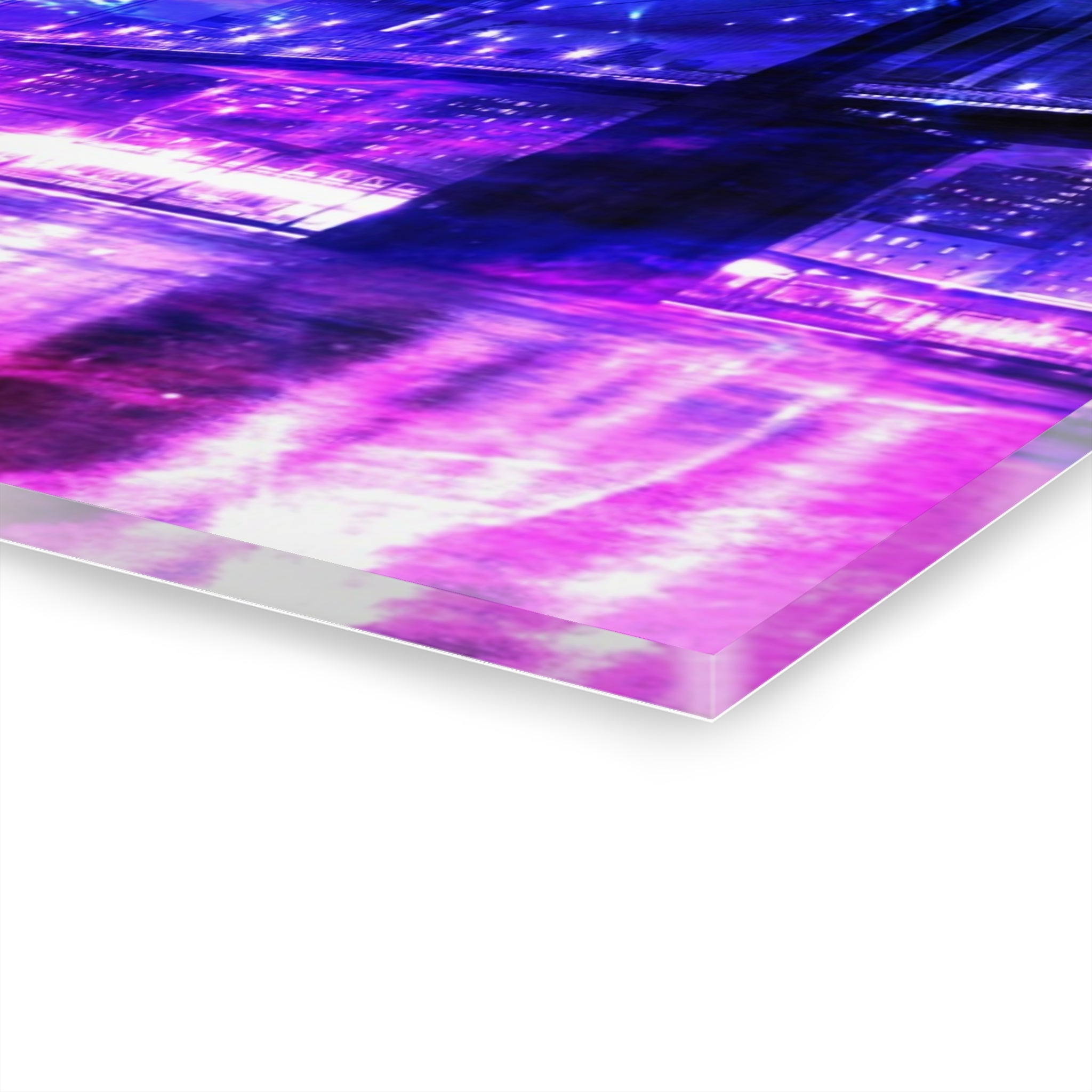 Amethyst New York Dreams Acrylic Prints (French Cleat Hanging)