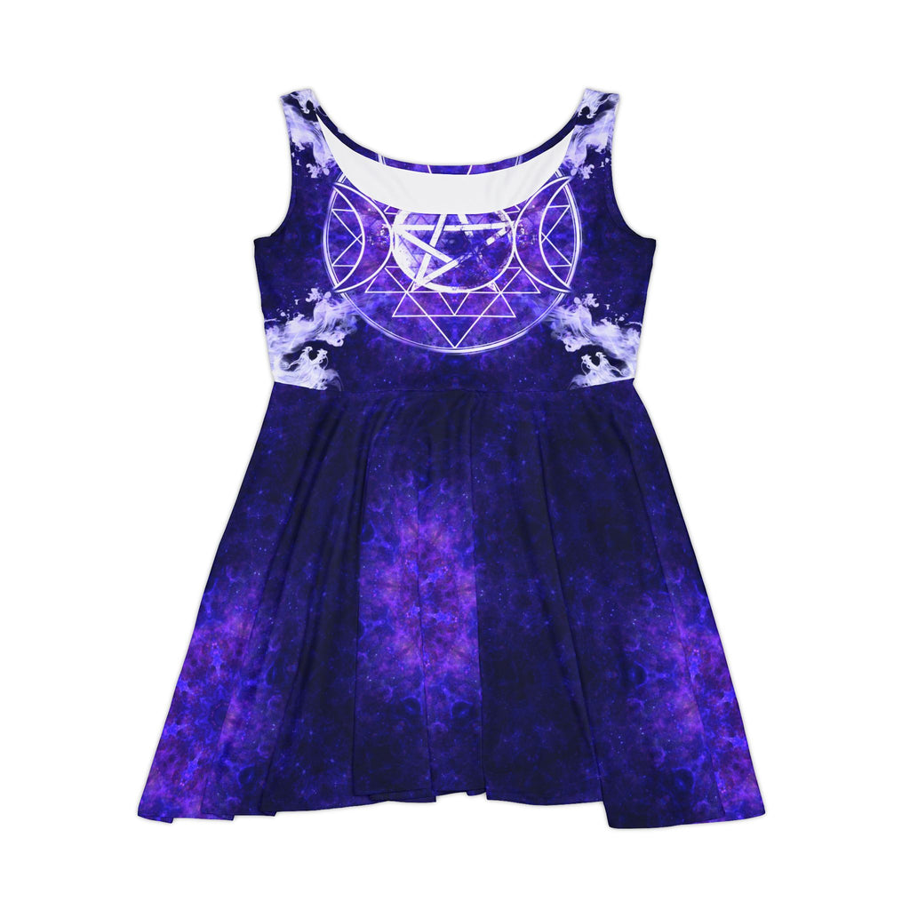 Katerina's Dragon's Eye Triple Goddess Meditations Women's Skater Dress