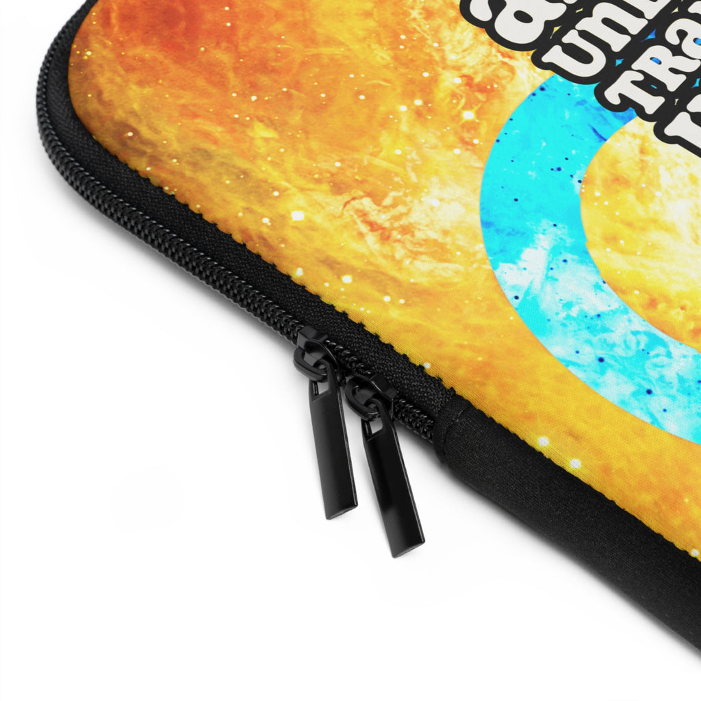 Katerina's Autistic Gold Desires "You Say Autistic" Laptop Sleeve