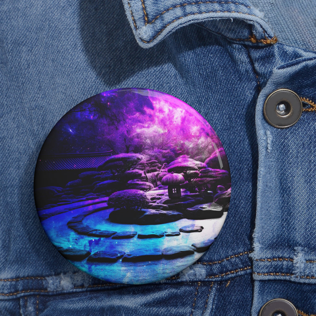 Creation's Heaven Tranquil Garden Dreams Pin Buttons