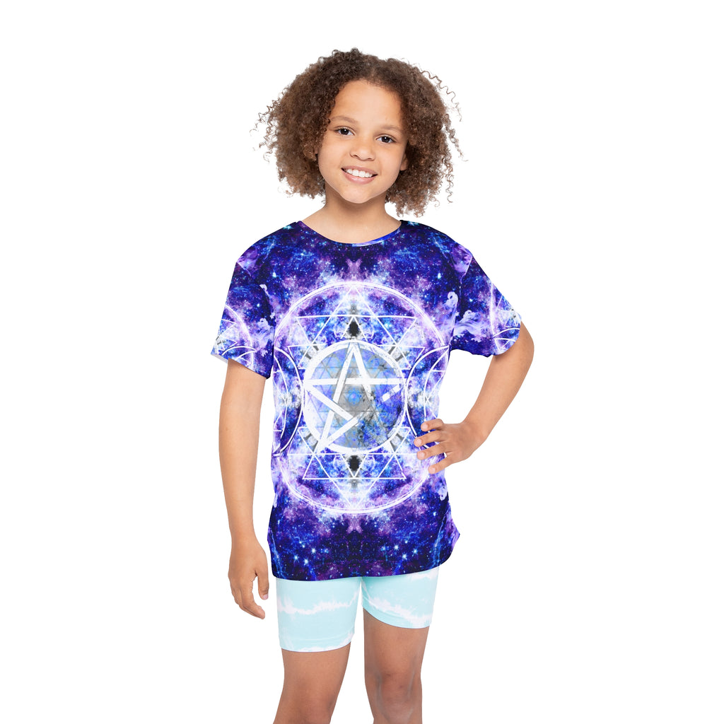 Amen Jin Katerina's Draculairian Triple Goddess Meditations Kids Sports Jersey