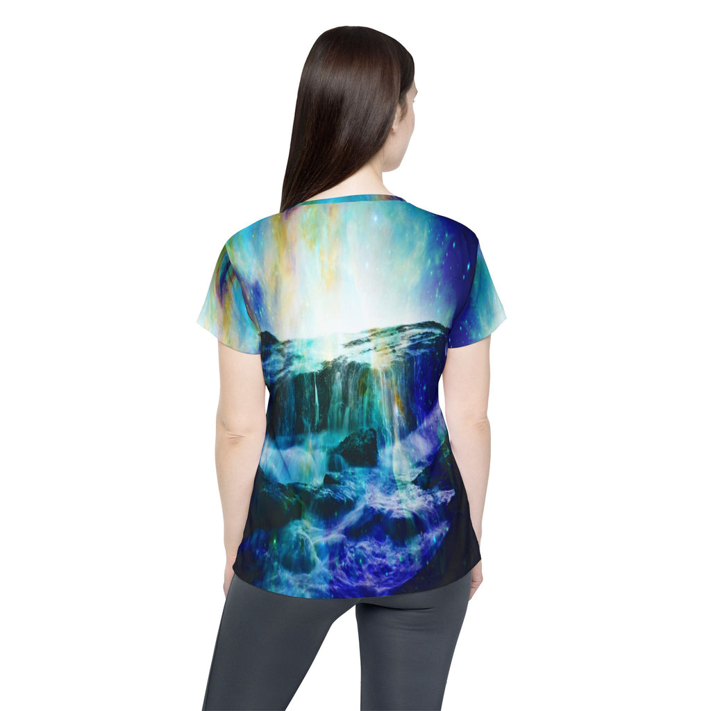 Cosmic Falls Dreams Women's Sports Jersey