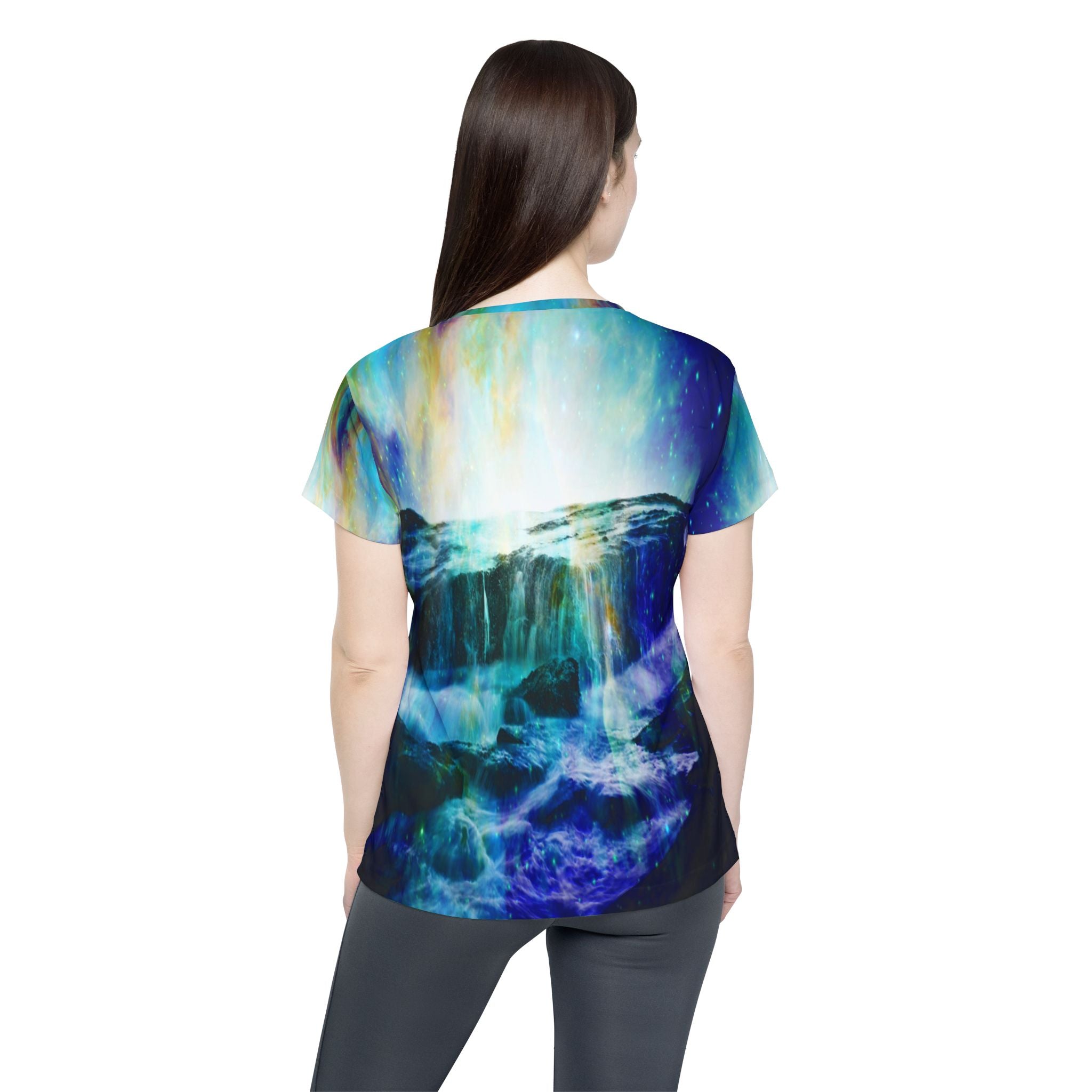 Cosmic Falls Dreams Women's Sports Jersey