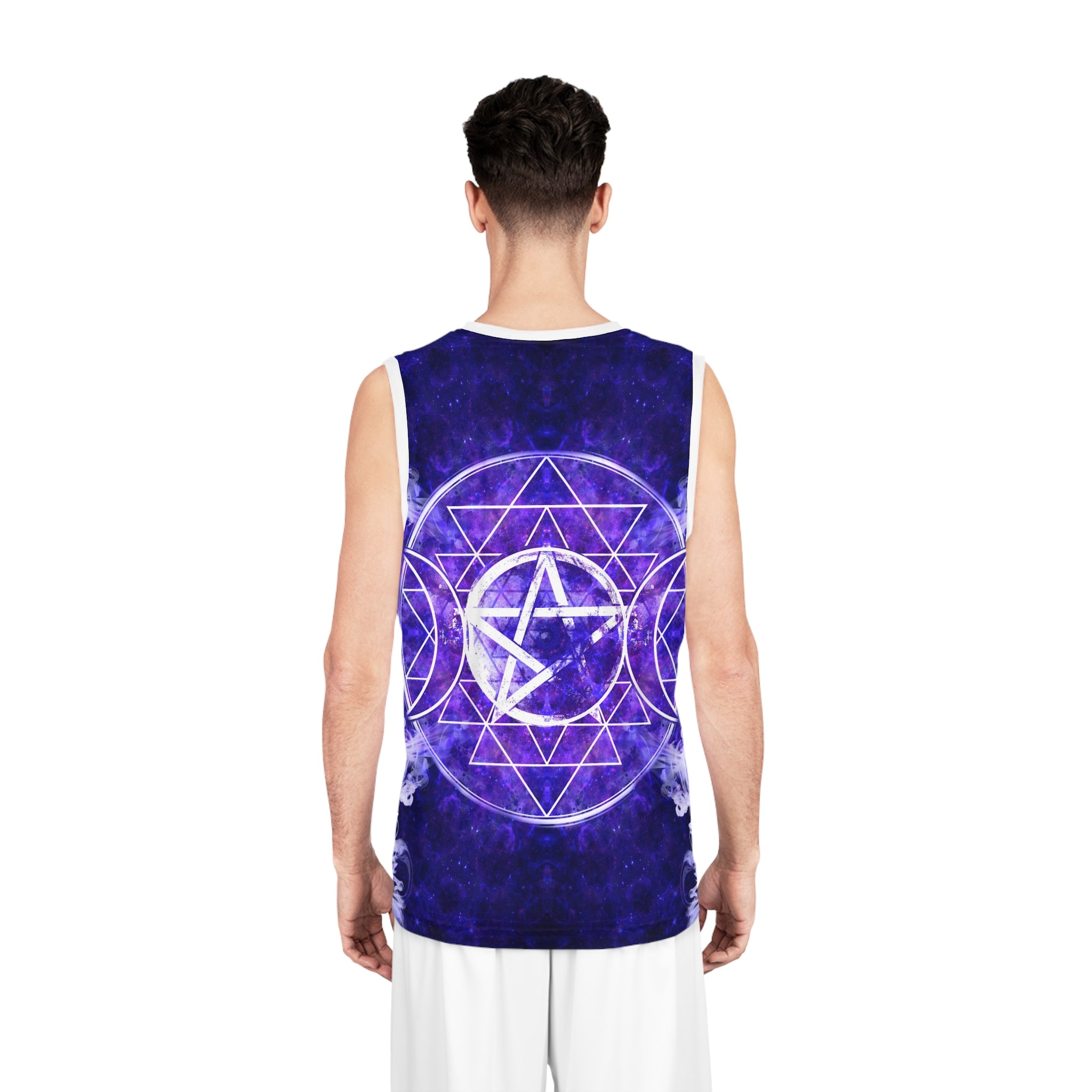 Katerina's Dragon's Eye Triple Goddess Meditations Basketball Jersey