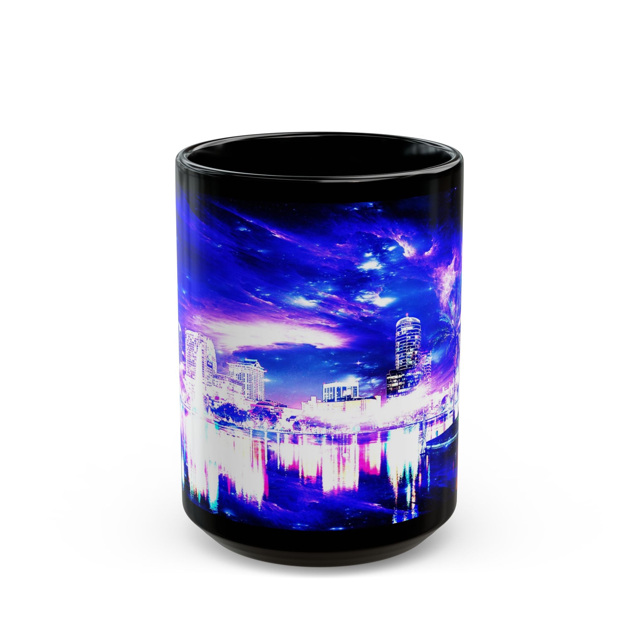 Amethyst Sapphire Orlando Dreams Black Mug