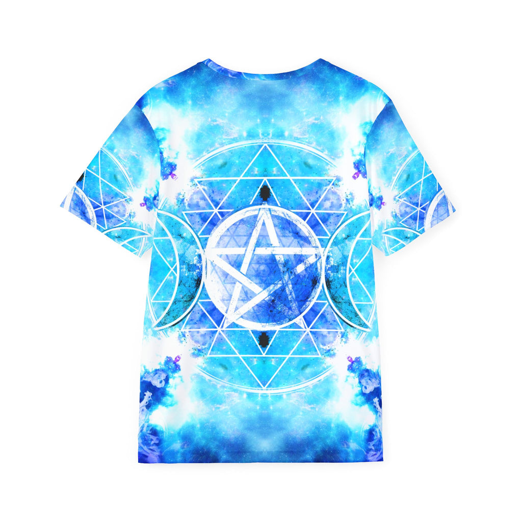 Amen Jins Mandala of Dragon Fire Triple Goddess Meditations Men's Sports Jersey