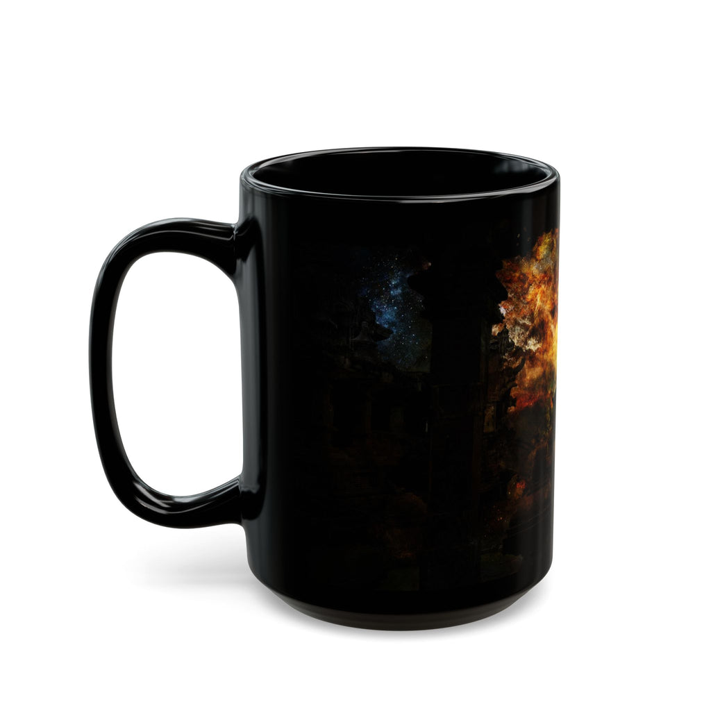 Breathe Again Balinese Dreams Black Mug