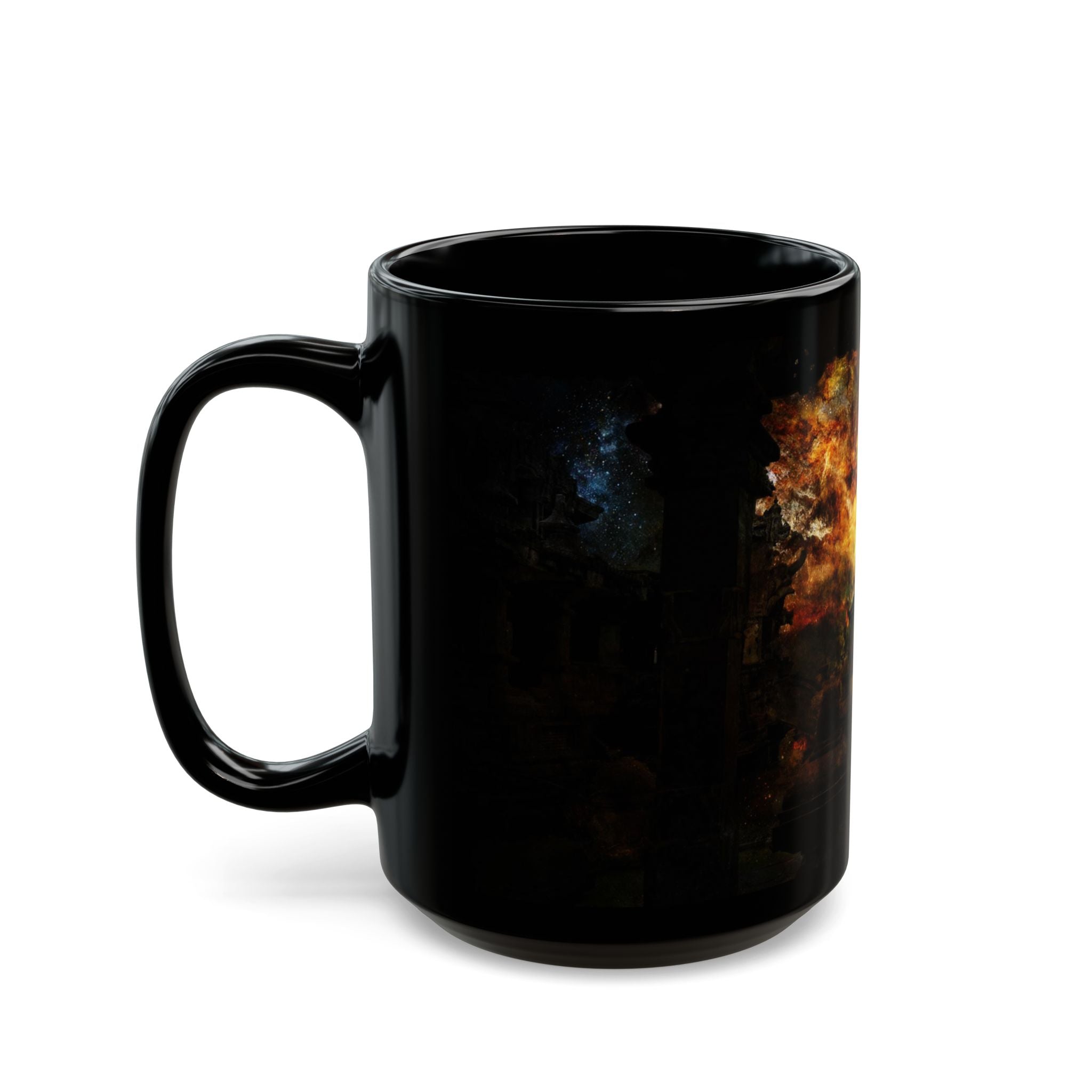 Breathe Again Balinese Dreams Black Mug