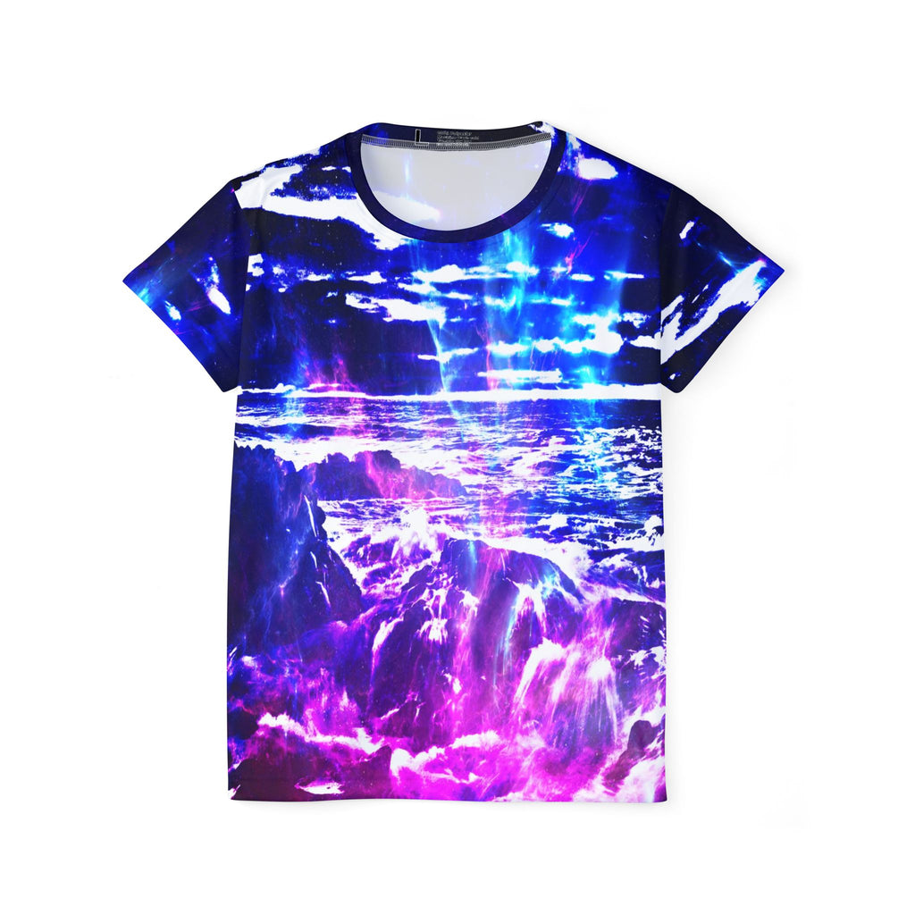 Amethyst Cosmic Falls Dreams Women's Sports Jersey