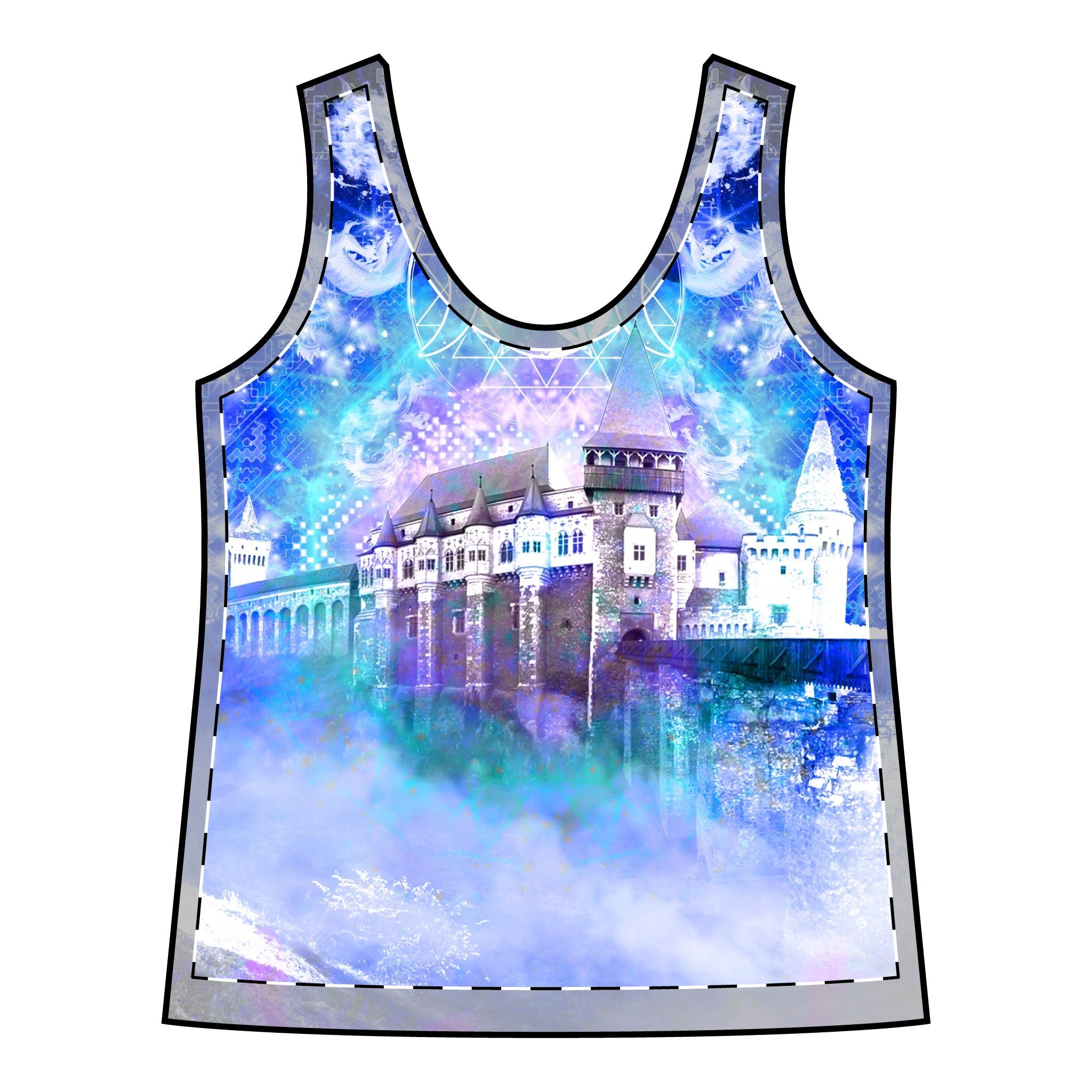 Amen Jin's Katerina's Eros & Psyche Dracularian Meditations W Racerback Tank