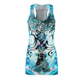 Amen Jin's All the White Horses Buddha Meditations Women's Racerback Dress