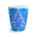 Amen Jin's Blue Sun Cosmic Meditations Latte Mug