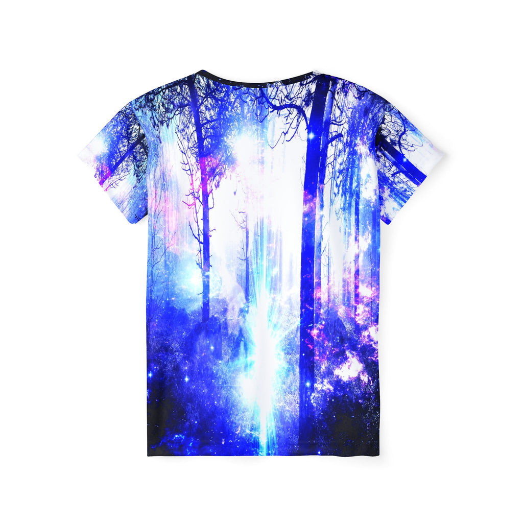 Iridescent Mystic Night Dreams Women's Sports Jersey