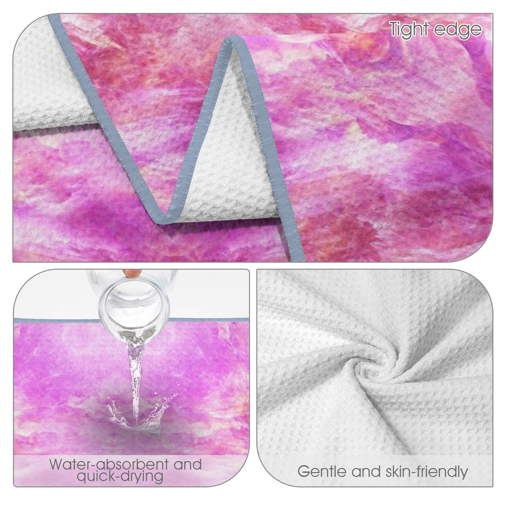 Katerina's Unconditional Desires Waffle Weave Bath Towel 29" x 58" | Ships from USA