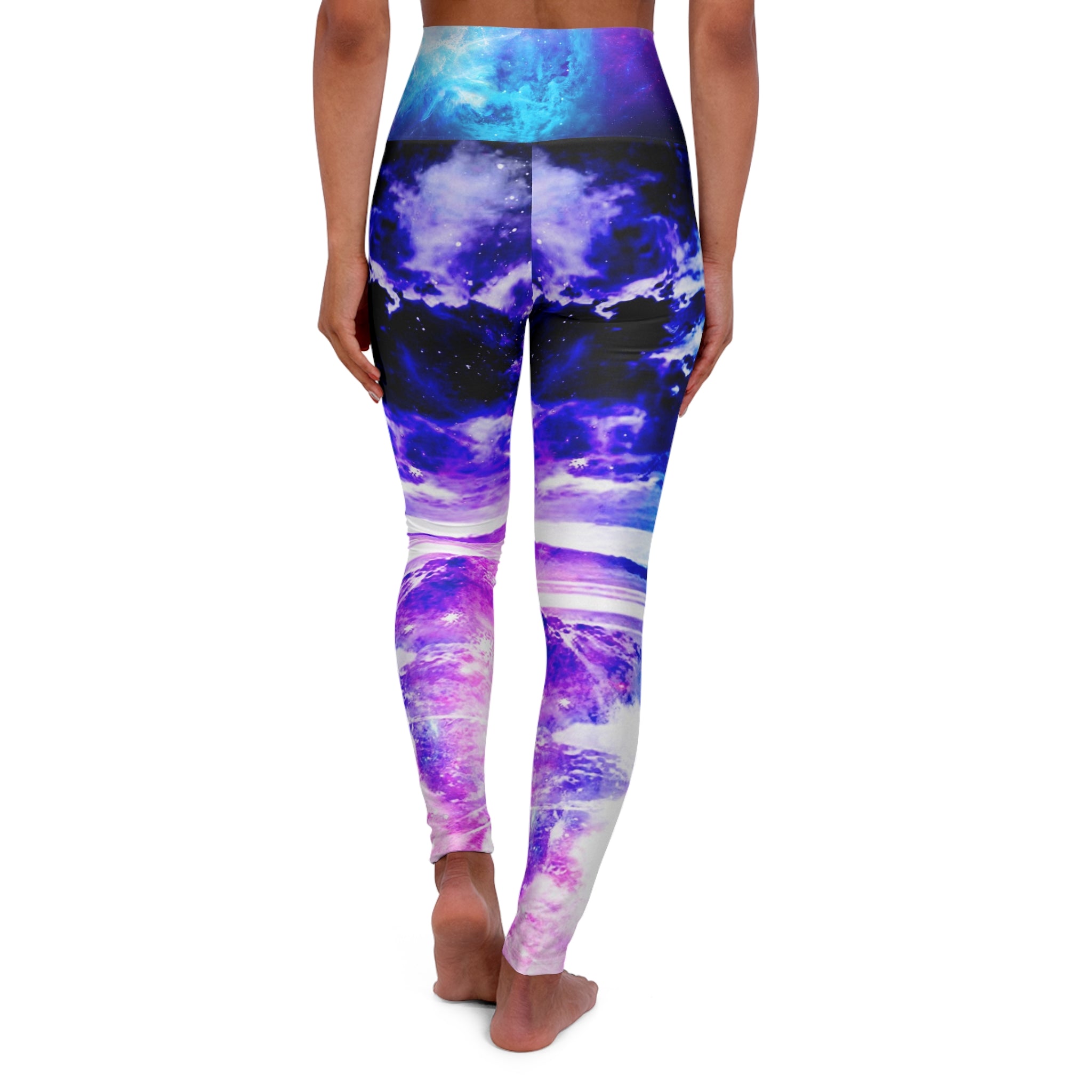 Creation's Heaven Dancing Sea Dreams High Waisted Yoga Leggings