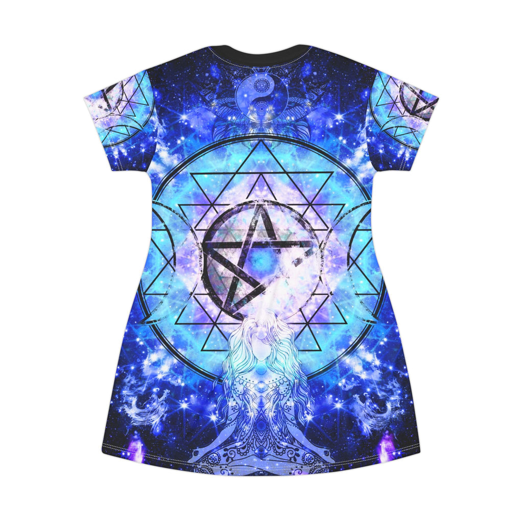 Amen Jin's Katerina's Eros and Pscyche Magickal Meditations T-Shirt Dress