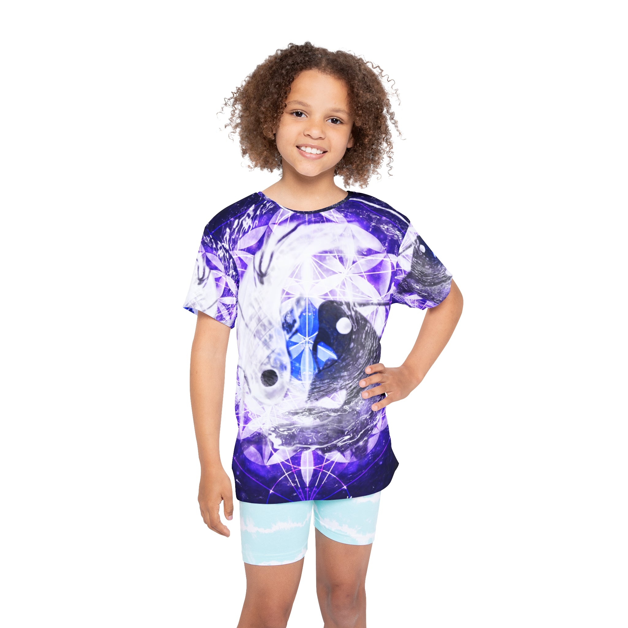 Katerina's We Will Go Home Koi Meditations Kids Sports Jersey