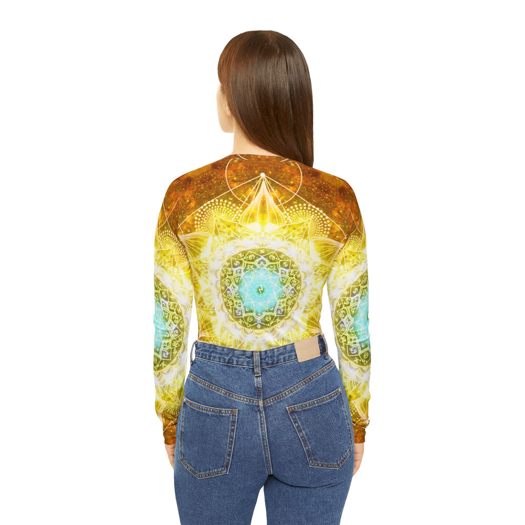 ManiPura Meditations Long Sleeve V-neck Shirt