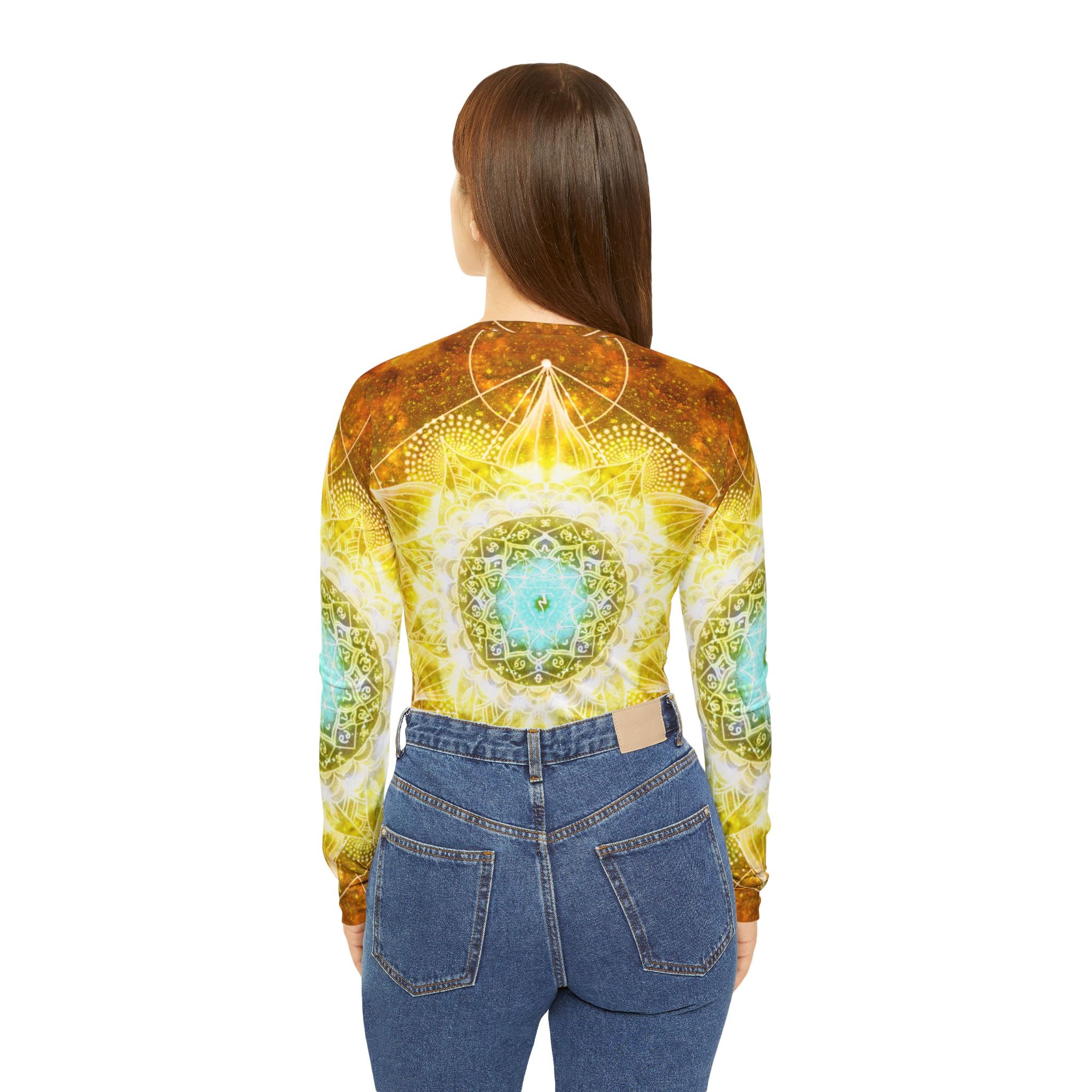 ManiPura Meditations Long Sleeve V-neck Shirt