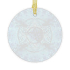 Amen Jin's all the White Horses Triple Goddess Meditations Glass Ornaments