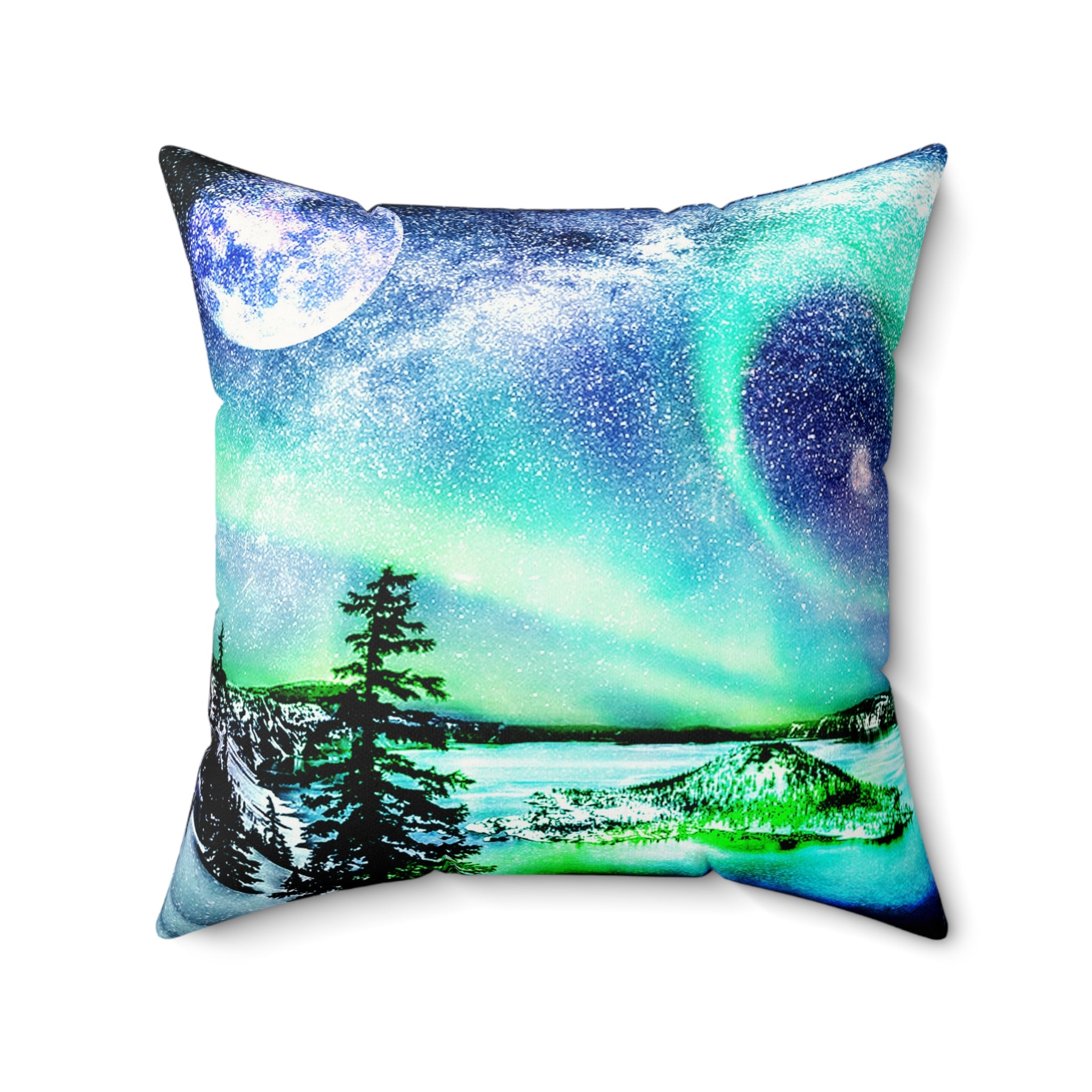 Katerina's Noel Yule Night Dreams Faux Suede Square
