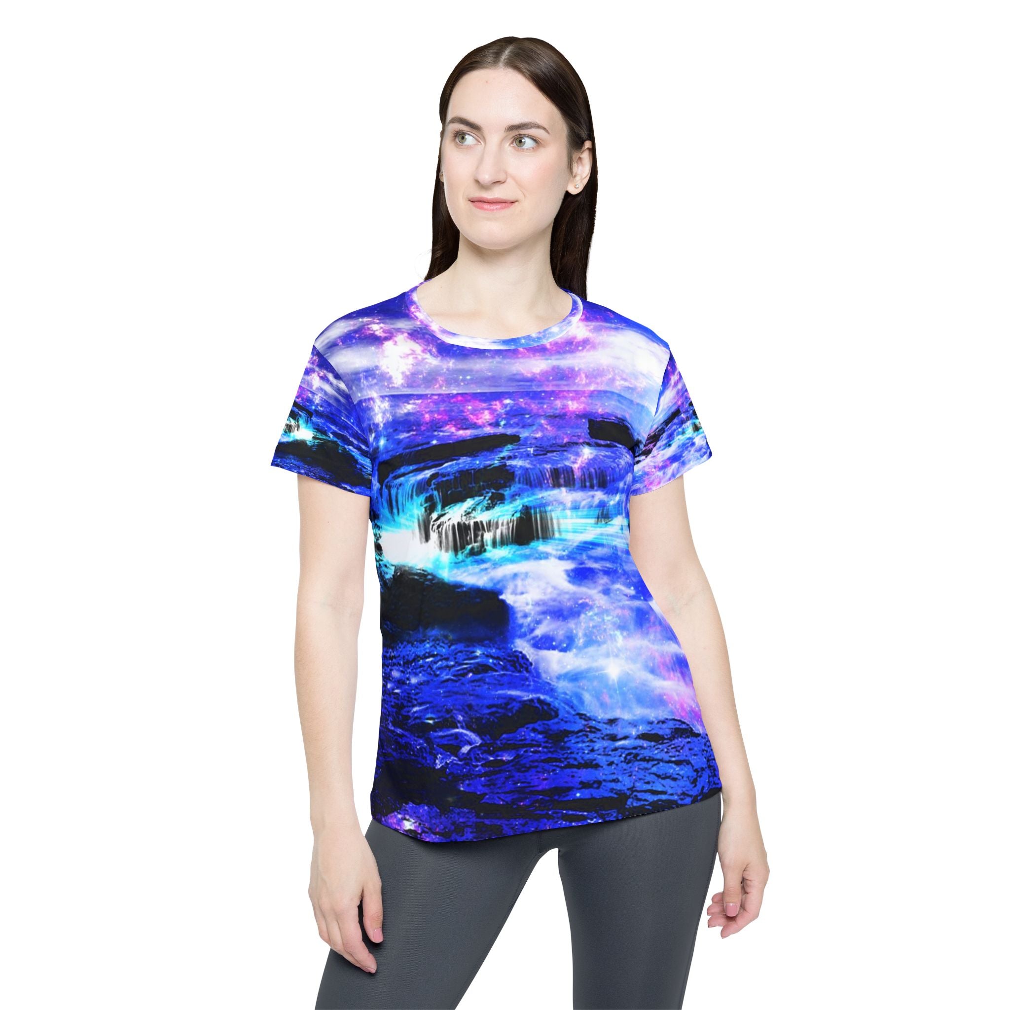 Iridescent Magickal Sea Dreams Women's Sports Jersey