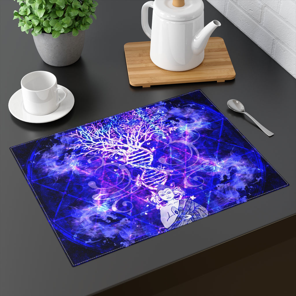 Katerina's Dragon's Eye Buddha Meditations Placemat, 1pc