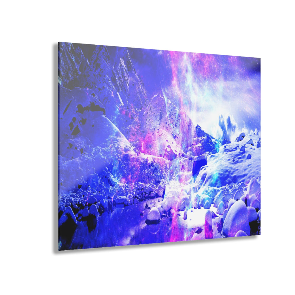 Amethyst Yule Night Dreams Acrylic Prints (French Cleat Hanging)