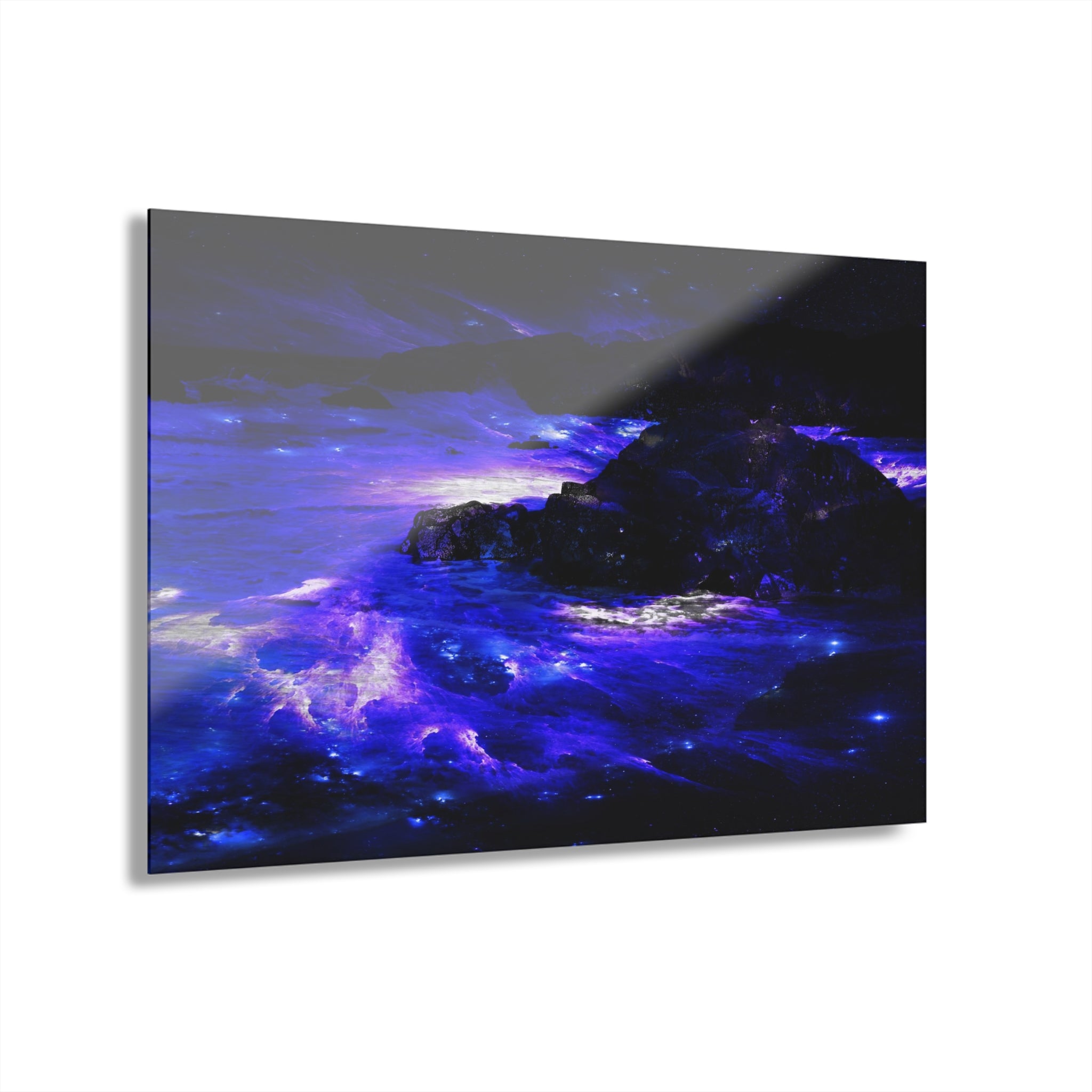 Amethyst Sapphire Indian Ocean Dreams Acrylic Prints (French Cleat)