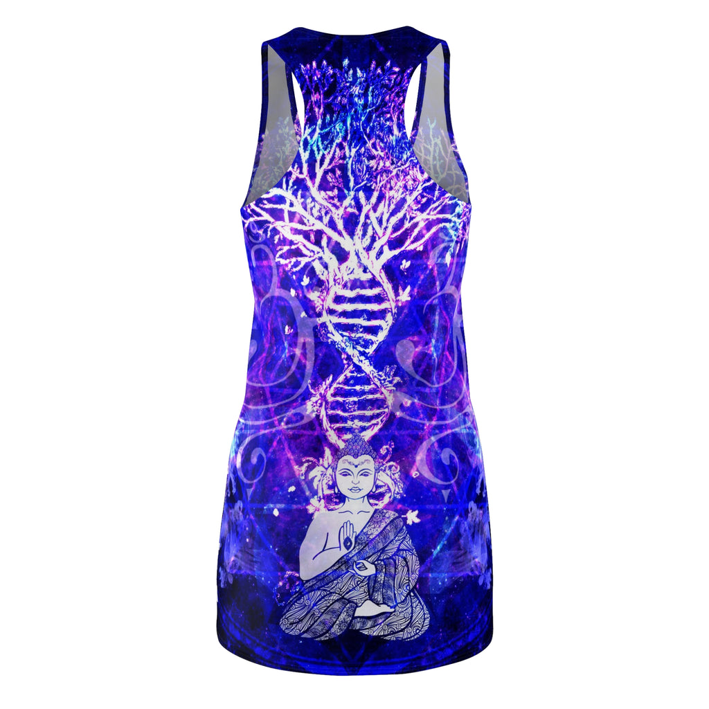 Katerina's Dragon's Eye Buddha Meditations Women's Racerback Dress