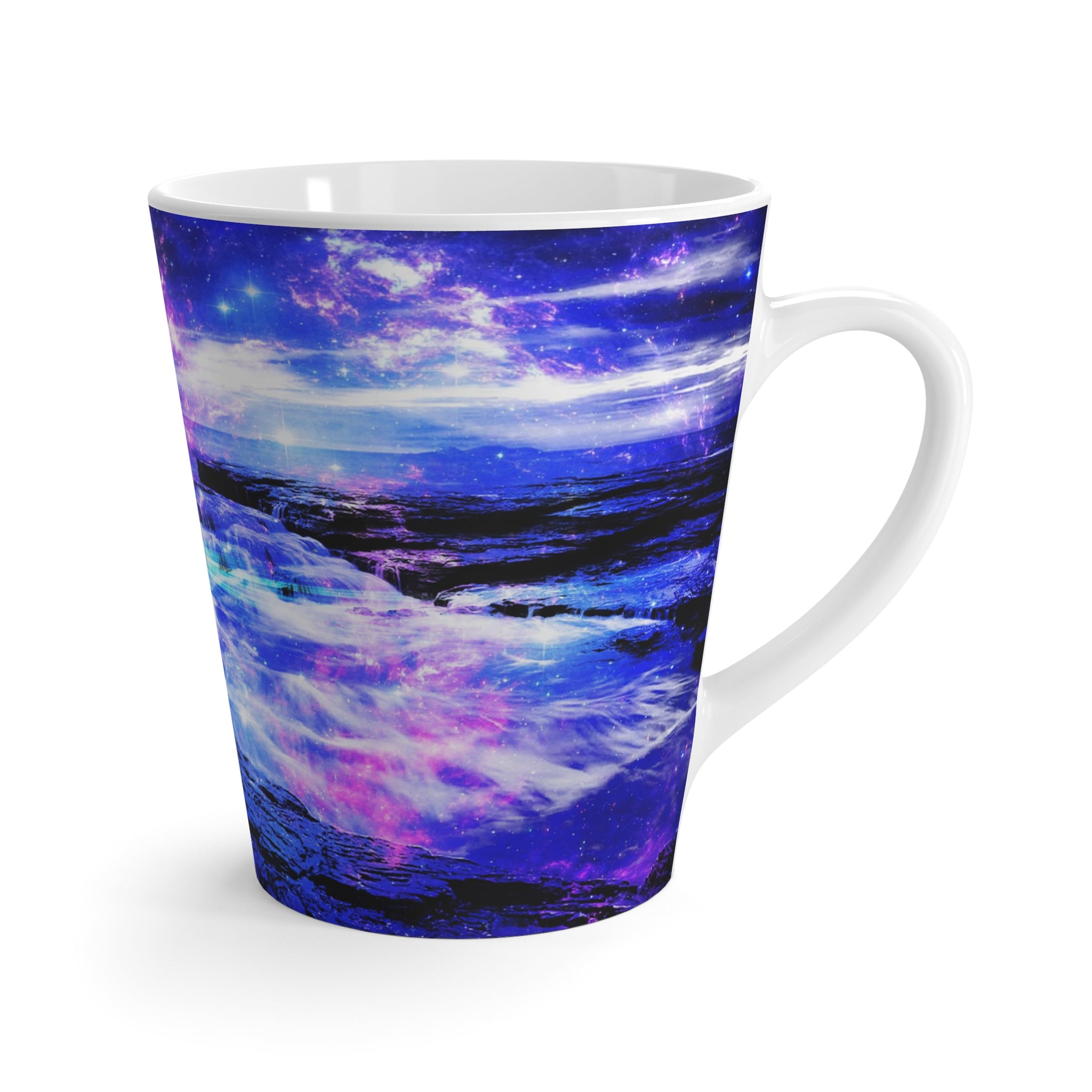 Iridescent Majical Sea Dreams Latte Mug