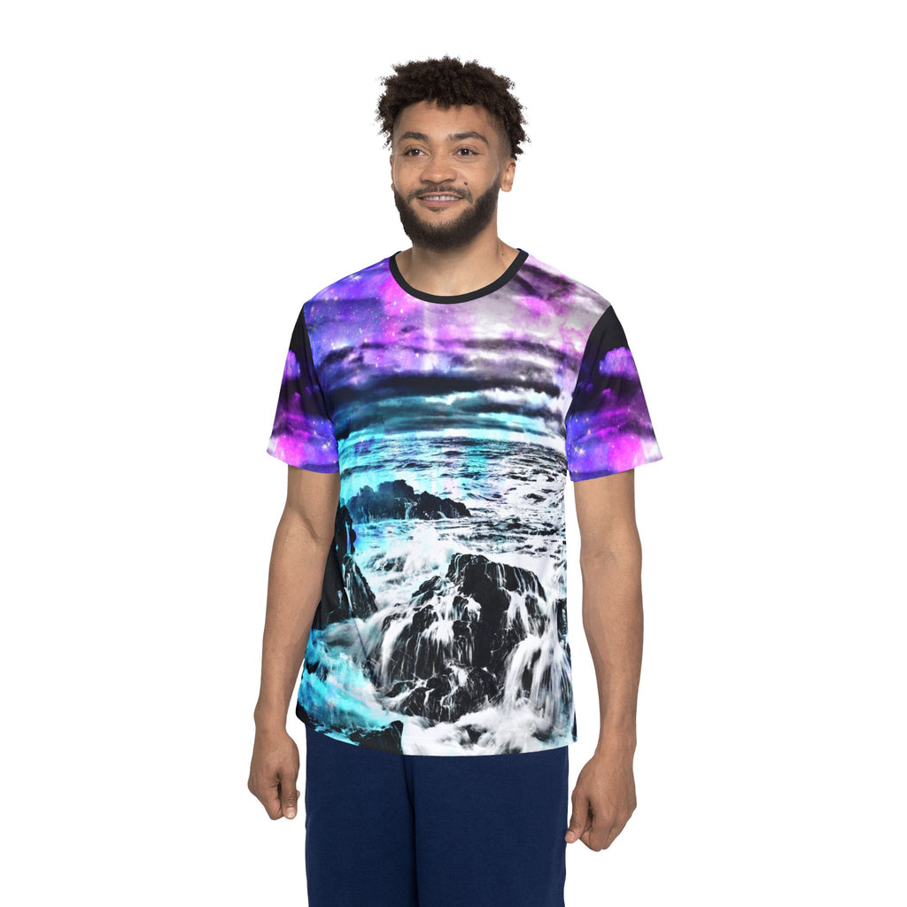 Creation's Heaven Cosmic Falls Dreams Men's Sports Jersey
