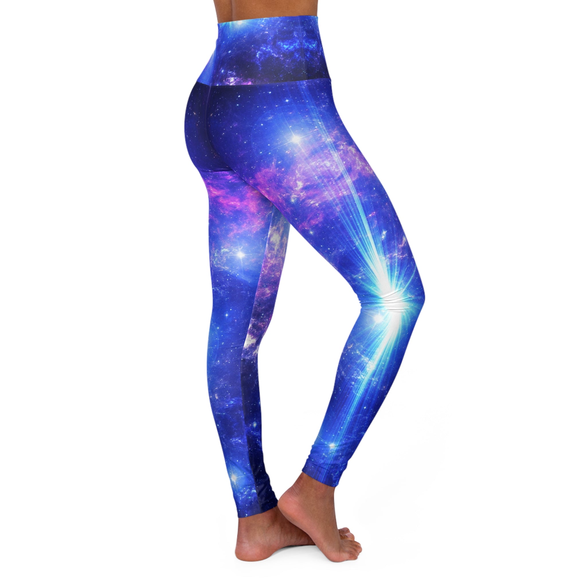 Iridescent Dreams High Waisted Yoga Leggings